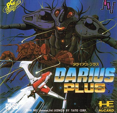 Darius Plus box art for PC Engine